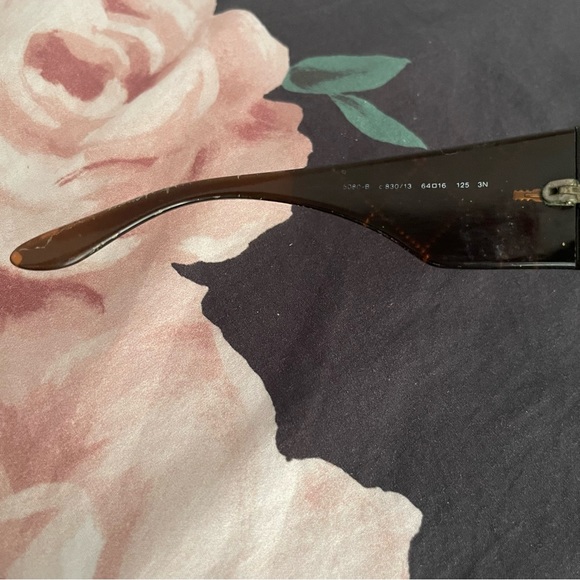 Brown CHANEL Crystal Sunglasses - Picture 5 of 10